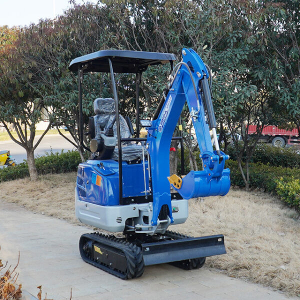 Kubota Diesel Engine, 1.5 Ton Mini Excavator, Pilot Controls