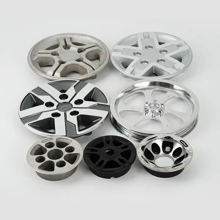 4-10 inch Aluminum Casting Services Supplier Gravity Cas Casting Oem Aluminium Alloy Custom Wheel Hub