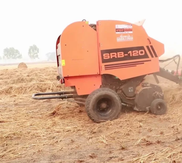 Fuel Iron Round Straw Baler, Diesel, Capacity: 55-60 Bales/Hr