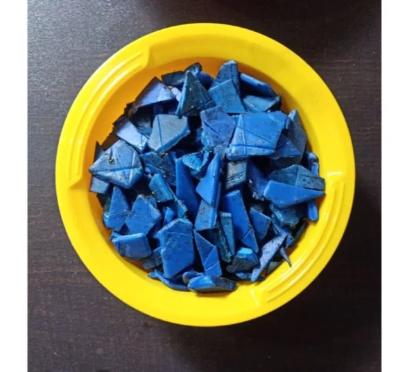 HDPE Blue Drum Scrap