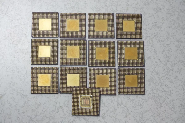 360g CPU Lot Ceramic Processor EEPROM for GOLD SCRAP RECOVERY - High Yield