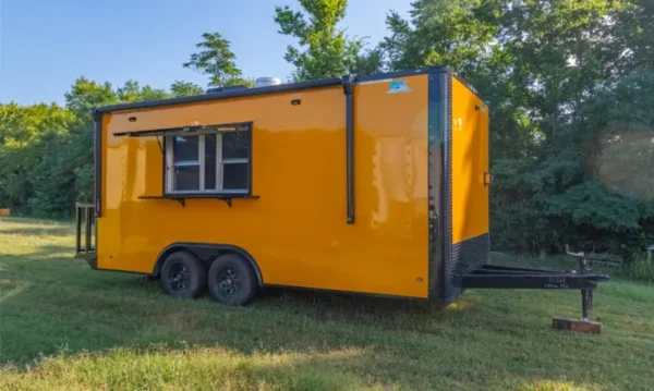 8.5x18 Equipped Food Trailer