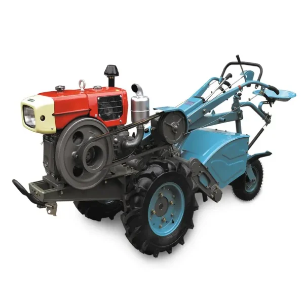 Durable 12hp 13hp diesel farm field two wheel mini motor power tiller hand tractor walking tractor