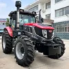 High quality agriculture Paddy Field 50 HP 100 HP 200 HP 4x4 4WD CE EPA diesel farm Wheel Tractor - Image 5