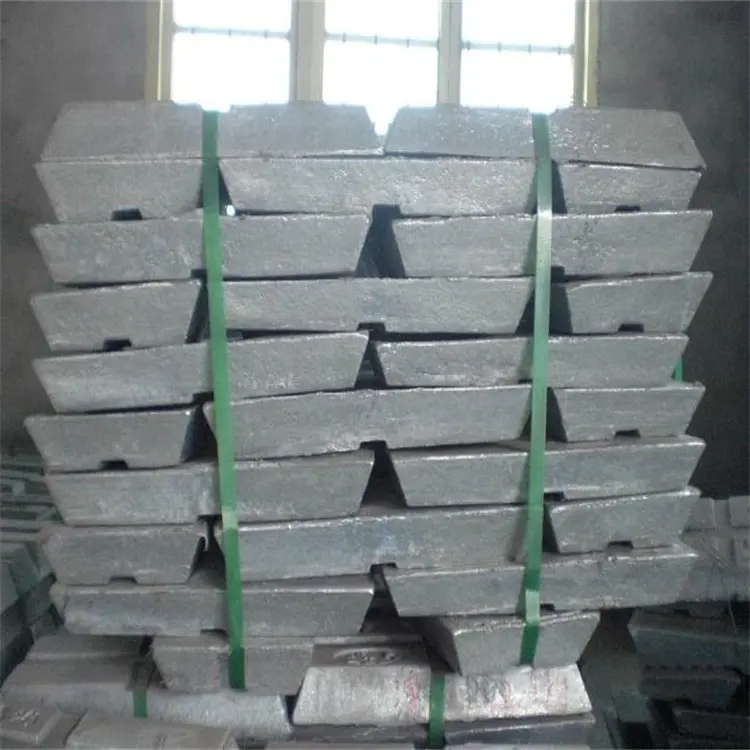 Zinc Ash Metal Cadmium Ingots Pure Zinc Ingot 99.99% 99.995% Purity Zinc Ingots