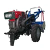 2-wheel farm tractor machine agricultural machinery manual hand ploughing walking tractor - Image 3