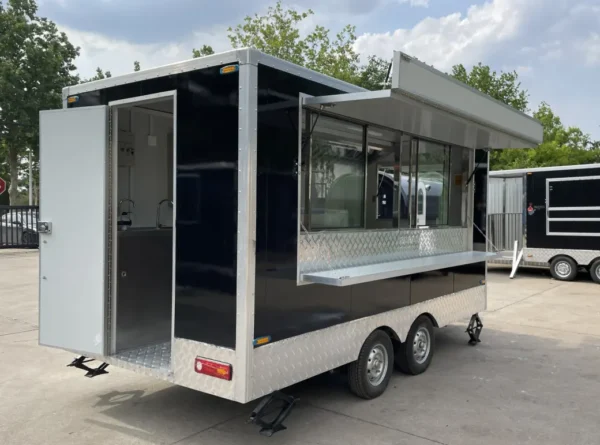 TUNE preferential price food trailer convenient mobile food trailer cheap mobile truck fast food trailer with CE